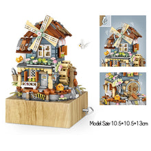 Load image into Gallery viewer, LOZ 1239 mini Blocks Kids Building Toys DIY Bricks Girls Gift Music Box Chinese Windmill House

