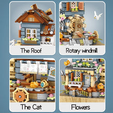 Load image into Gallery viewer, LOZ 1239 mini Blocks Kids Building Toys DIY Bricks Girls Gift Music Box Chinese Windmill House
