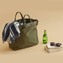 Load image into Gallery viewer, Large Capacity Korea Tote Bag Nylon Casual Travel Handbag Diagonal Swimming Beach Fitness Yoga Bag Unisex Storage Shoulder Bag
