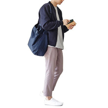 Load image into Gallery viewer, Large Capacity Korea Tote Bag Nylon Casual Travel Handbag Diagonal Swimming Beach Fitness Yoga Bag Unisex Storage Shoulder Bag
