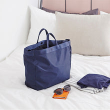 Load image into Gallery viewer, Large Capacity Korea Tote Bag Nylon Casual Travel Handbag Diagonal Swimming Beach Fitness Yoga Bag Unisex Storage Shoulder Bag
