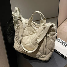 Load image into Gallery viewer, Large capacity Tote Bags for Women Shoulder Side Bag Fashion Space cotton Shopper Shopping Bags cute Ladies Totes 2022 Winter
