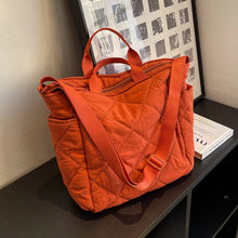 Load image into Gallery viewer, Large capacity Tote Bags for Women Shoulder Side Bag Fashion Space cotton Shopper Shopping Bags cute Ladies Totes 2022 Winter
