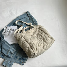 Load image into Gallery viewer, Large capacity Tote Bags for Women Shoulder Side Bag Fashion Space cotton Shopper Shopping Bags cute Ladies Totes 2022 Winter
