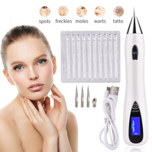 Load image into Gallery viewer, Laser Mole Tattoo Freckle Removal Pen LCD Professional Sweep Spot Wart Corn Dark  Remover 9 Speed Skin Care Salon Beauty Tool

