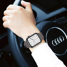 Load image into Gallery viewer, Leather strap For Apple watch band 44mm 40mm 38mm 42mm iWatch Single tour bracelet Apple watch 5 4 3 se 6
