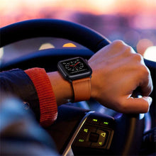 Load image into Gallery viewer, Leather strap For Apple watch band 44mm 40mm 42mm 38mm 44 mm Smartwatch Accessories wristband bracelet iWatch 3 4 5 SE 6 7
