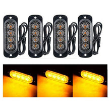 Load image into Gallery viewer, Led Strobe Warning Light cheap Strobe Grille Flashing Lightbar Truck Car Beacon Lamp Amber Traffic Light 12V - 24V car Led light
