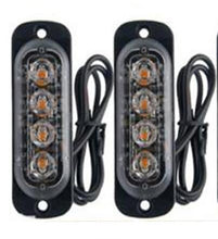 Load image into Gallery viewer, Led Strobe Warning Light cheap Strobe Grille Flashing Lightbar Truck Car Beacon Lamp Amber Traffic Light 12V - 24V car Led light
