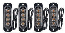 Load image into Gallery viewer, Led Strobe Warning Light cheap Strobe Grille Flashing Lightbar Truck Car Beacon Lamp Amber Traffic Light 12V - 24V car Led light
