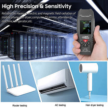 Load image into Gallery viewer, Lepmerk ST1393 Digital LCD EMF Meter Electromagnetic Field Radiation Detector Handheld Portable Counter Emission Dosimeter
