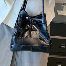 Load image into Gallery viewer, Luxury   Bag s-grade Woven Handbag for Women Basket Tote Bag Elegant Laser Silver Handbag Lady Cross Bags Designer's
