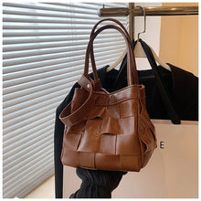 Load image into Gallery viewer, Luxury   Bag s-grade Woven Handbag for Women Basket Tote Bag Elegant Laser Silver Handbag Lady Cross Bags Designer's
