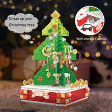Load image into Gallery viewer, MOC Creative Christmas Fun Desk Mirror Bricks Santa Claus Gingerbread House Sets Building Block Decoration Toys Kids Boys Gifts
