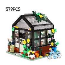 Load image into Gallery viewer, MOC Creative Flower Bouquet Store House Model Building Block City View Holiday Summer Coffee Shop Bricks Girls Toys Kids Gifts
