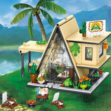 Load image into Gallery viewer, MOC Creative Flower Bouquet Store House Model Building Block City View Holiday Summer Coffee Shop Bricks Girls Toys Kids Gifts
