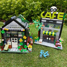 Load image into Gallery viewer, MOC Creative Flower Bouquet Store House Model Building Block City View Holiday Summer Coffee Shop Bricks Girls Toys Kids Gifts

