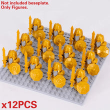 Load image into Gallery viewer, MOC Medieval Dwarf Warrior Elves Knights lotr Figures Building Blocks Accessories Armor Shield Weapon DIY Toys For Children gift
