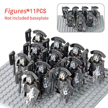 Load image into Gallery viewer, MOC Medieval Dwarf Warrior Elves Knights lotr Figures Building Blocks Accessories Armor Shield Weapon DIY Toys For Children gift
