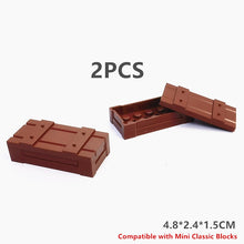 Load image into Gallery viewer, MOC Military Container Blocks Bricks Box for Boys WW2 War Base Technical Building Bricks Creative DIY Juguete Bloques Brinquedos

