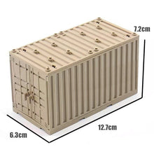 Load image into Gallery viewer, MOC Military Container Blocks Bricks Box for Boys WW2 War Base Technical Building Bricks Creative DIY Juguete Bloques Brinquedos
