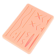 Load image into Gallery viewer, Medical Practice Traumatic Simulation Wounds  Training Teaching Model Reusable Surgical Suture Kit Pad Silicone Fake Skin Suture
