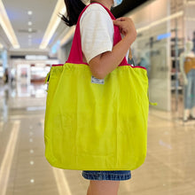 Load image into Gallery viewer, Medium Drawstring Bag Reusable Eco-friendly Tote Foldable Shopping Bag Travel Shoulder Bag Ladies Storage Bag
