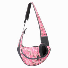 Load image into Gallery viewer, Mesh Oxford Pet Outdoor Travel Pet Puppy Carrier Handbag Pouch Single Shoulder Bag Sling Mesh Comfort Travel Tote Shoulder Bag
