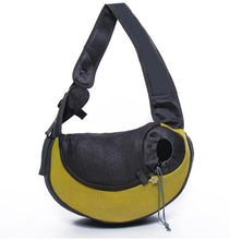 Load image into Gallery viewer, Mesh Oxford Pet Outdoor Travel Pet Puppy Carrier Handbag Pouch Single Shoulder Bag Sling Mesh Comfort Travel Tote Shoulder Bag
