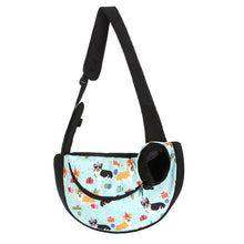 Load image into Gallery viewer, Mesh Oxford Pet Outdoor Travel Pet Puppy Carrier Handbag Pouch Single Shoulder Bag Sling Mesh Comfort Travel Tote Shoulder Bag
