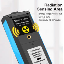Load image into Gallery viewer, Mestek NC03 Nuclear Radiation Detector Geiger Counter Radiation Dosimeter X γ β ray Radioactivity Tester Sound Alarm Radiometer
