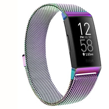 Load image into Gallery viewer, Metal Magnetic Milanese Strap For Fitbit Charge 4 3 Band Replacement Wristband Watchband For Fitbit Charge 3 SE Strap Men Female
