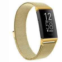 Load image into Gallery viewer, Metal Magnetic Milanese Strap For Fitbit Charge 4 3 Band Replacement Wristband Watchband For Fitbit Charge 3 SE Strap Men Female
