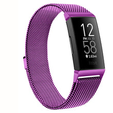 Load image into Gallery viewer, Metal Magnetic Milanese Strap For Fitbit Charge 4 3 Band Replacement Wristband Watchband For Fitbit Charge 3 SE Strap Men Female
