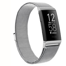 Load image into Gallery viewer, Metal Magnetic Milanese Strap For Fitbit Charge 4 3 Band Replacement Wristband Watchband For Fitbit Charge 3 SE Strap Men Female
