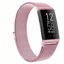 Load image into Gallery viewer, Metal Magnetic Milanese Strap For Fitbit Charge 4 3 Band Replacement Wristband Watchband For Fitbit Charge 3 SE Strap Men Female
