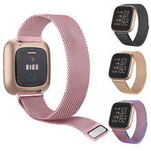 Load image into Gallery viewer, Metal Strap for Fitbit Versa 2 Lite Sense Band Wristbands For Fitbit Versa 3 Wrist Milanese Replacement Bracelet Watchband Strap
