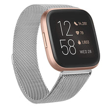 Load image into Gallery viewer, Metal Strap for Fitbit Versa 2 Lite Sense Band Wristbands For Fitbit Versa 3 Wrist Milanese Replacement Bracelet Watchband Strap
