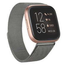 Load image into Gallery viewer, Metal Strap for Fitbit Versa 2 Lite Sense Band Wristbands For Fitbit Versa 3 Wrist Milanese Replacement Bracelet Watchband Strap
