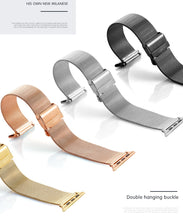 Load image into Gallery viewer, Milanese Loop for Apple Watch Band 6 SE 5 4 44mm 42mm Stainless Steel Bracelet Metal Wrist Strap of iWatch Series 1 2 3 38mm 40m
