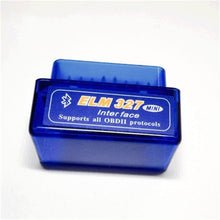 Load image into Gallery viewer, Mini Bluetooth ELM327 V2.1 V1.5 Auto OBD Scanner Code Reader Tool Car Diagnostic Tool Super ELM 327 For Android OBDII Protocols
