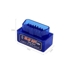 Load image into Gallery viewer, Mini Bluetooth ELM327 V2.1 V1.5 Auto OBD Scanner Code Reader Tool Car Diagnostic Tool Super ELM 327 For Android OBDII Protocols
