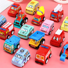 Load image into Gallery viewer, Mini Car Model Toy Pull Back Car Toys Engineering Vehicle Fire Truck Kids Inertia Cars Boy Toys Diecasts Toy for Children Gift
