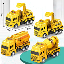 Load image into Gallery viewer, Mini Car Model Toy Pull Back Car Toys Engineering Vehicle Fire Truck Kids Inertia Cars Boy Toys Diecasts Toy for Children Gift
