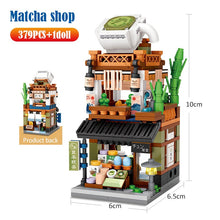 Load image into Gallery viewer, Mini City Street View Noodle Shop House Building Blocks 4 in 1 Japanese Architecture Friends Figures Bricks Toys For Children
