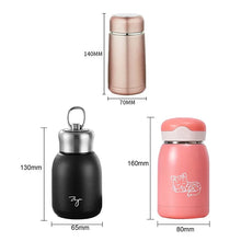 Load image into Gallery viewer, Mini Cute Coffee Vacuum Flasks Thermos Stainless Steel Travel Drink Water Bottle 320ml Thermoses Cups And Mugs
