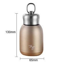 Load image into Gallery viewer, Mini Cute Coffee Vacuum Flasks Thermos Stainless Steel Travel Drink Water Bottle 320ml Thermoses Cups And Mugs
