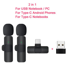 Load image into Gallery viewer, Mini Portable Wireless Tie Microphone Lavalier Mic For Iphone Android MobilePhone Interview Recording Live Vlog Broadcast Gaming
