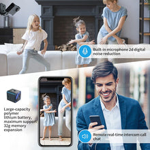 Load image into Gallery viewer, Mini Wifi Camera Full HD Two Ways AUDIO 5Hours 1080P Wireless IP Camcorder Night Vision Micro Cam Motion Detection Video DV Live
