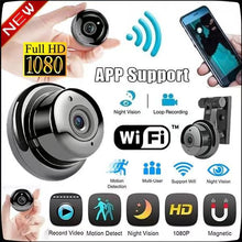 Load image into Gallery viewer, Mini Wifi Ip Camera Hd 1080P Draadloze Indoor Camera Nightvision Twee Weg Audio Bewegingsdetectie Babyfoon V380
